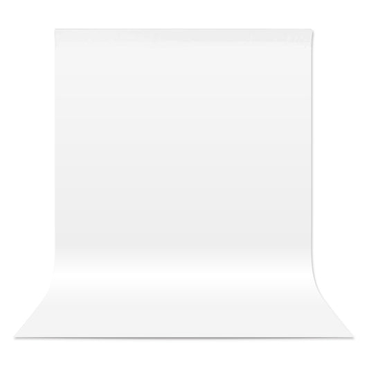 Backdrop for Photoshoot - White Photography Muslin Curtain for Streaming,Zoom,Photo Booth,Video Recording and Parties