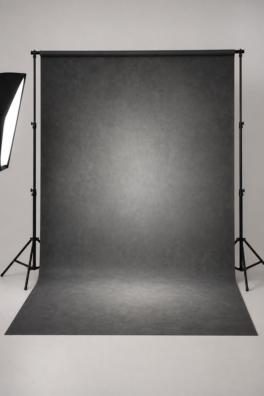 Executive Charcoal Sweep Corporate Headshot Backdrop