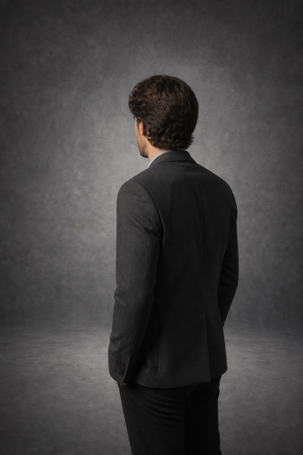 Executive Charcoal Sweep Corporate Headshot Backdrop