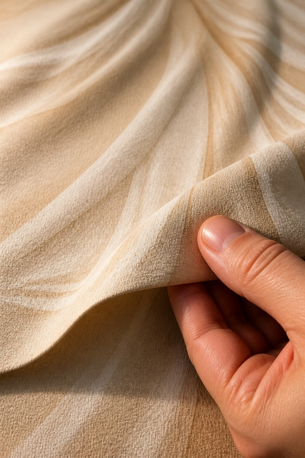 Champagne Silk Drape Wedding Photo Backdrop | 3 Sizes