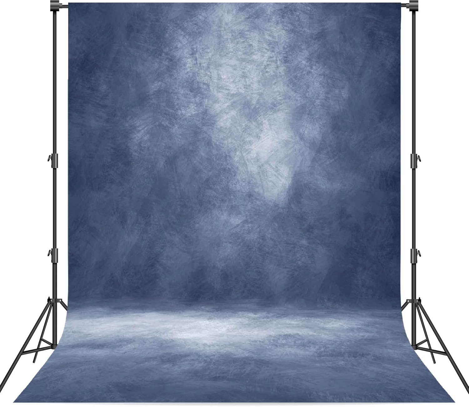 Abstract Blue Professional Photography Backdrop for Adult Portrait Photo Props