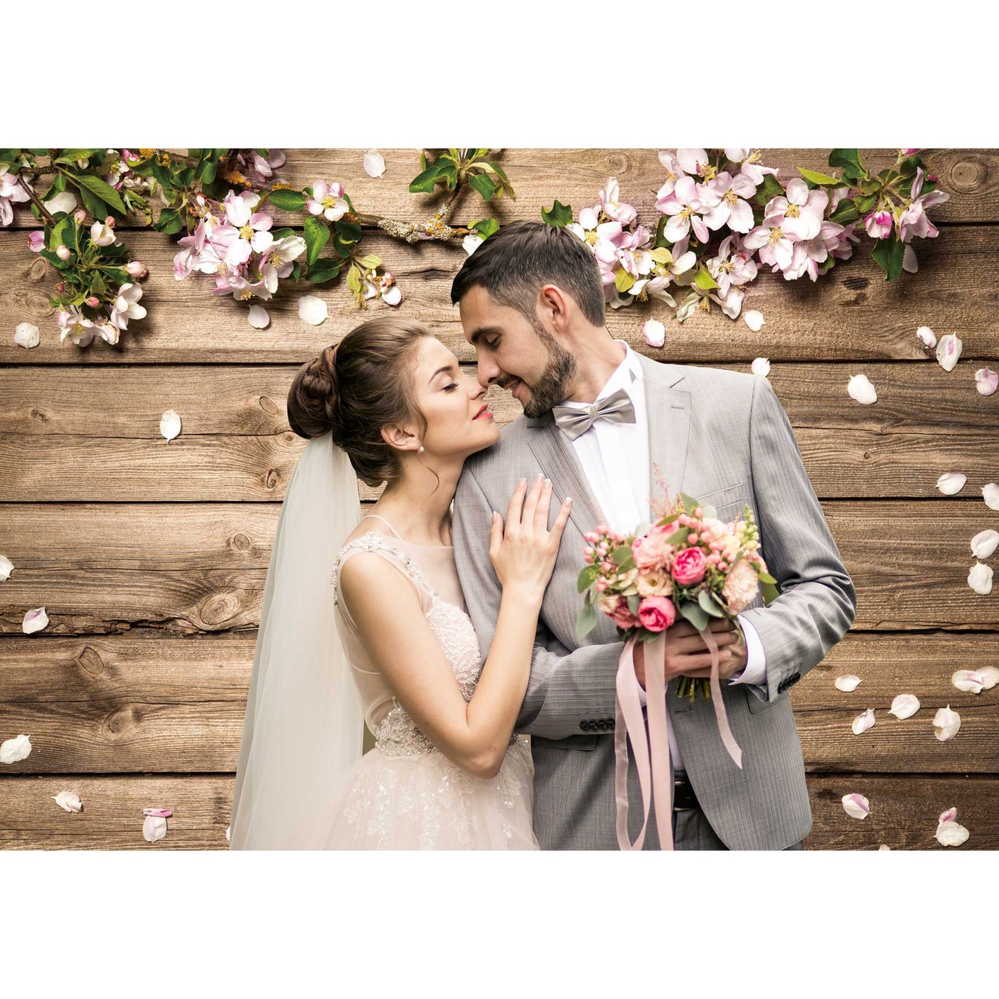 Spring Backdrop for Photography Flower wood Wall Butterfly Decor Background Newborn Baby Portrait Easter Spring Photo Backdrop Shoot Booth Props