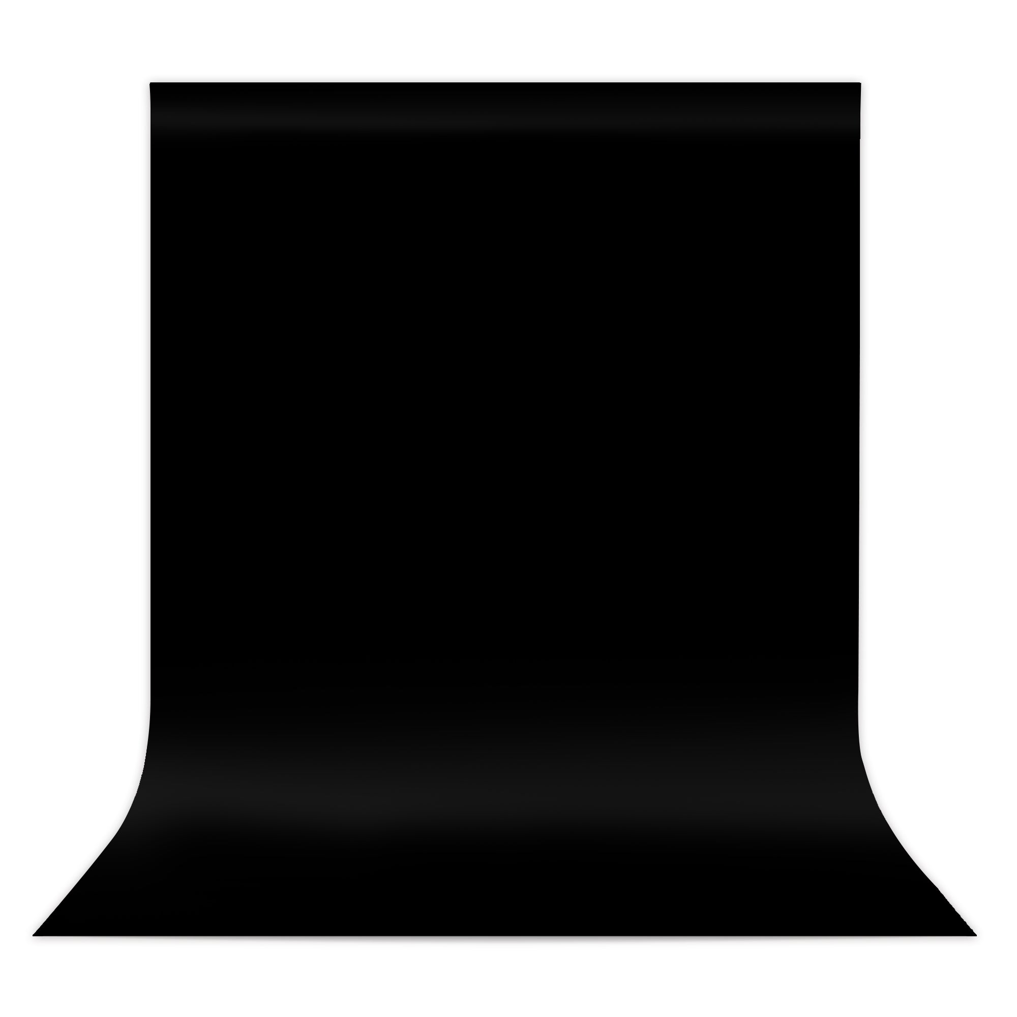 Backdrop for Photoshoot - Black Photography Muslin Curtain for Streaming,Zoom,Photo Booth,Video Recording and Parties