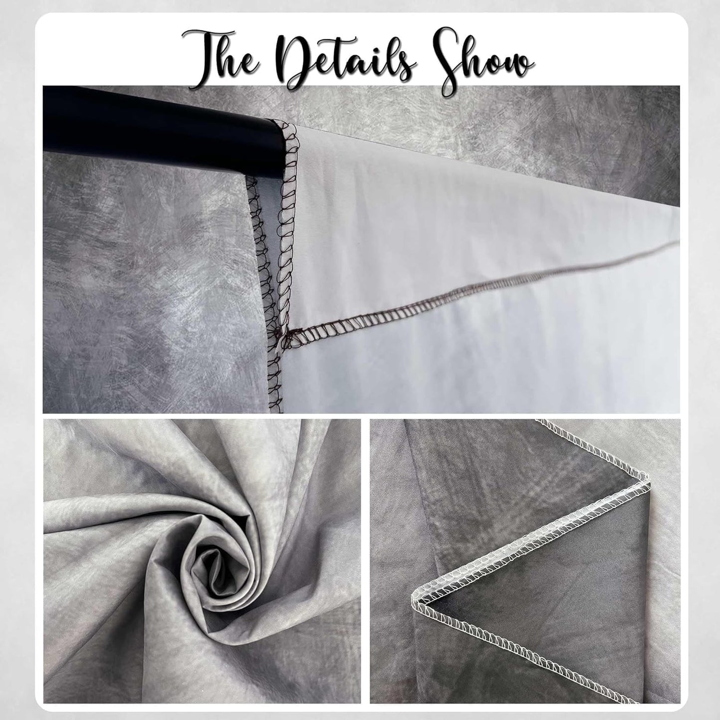 Grey Abstract Photography Backdrops for Studio 7X5FT