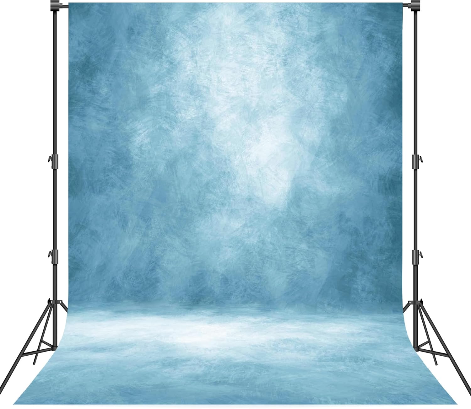 Abstract Light Blue Professional Photography Backdrop for Adult Portrait Photo Props