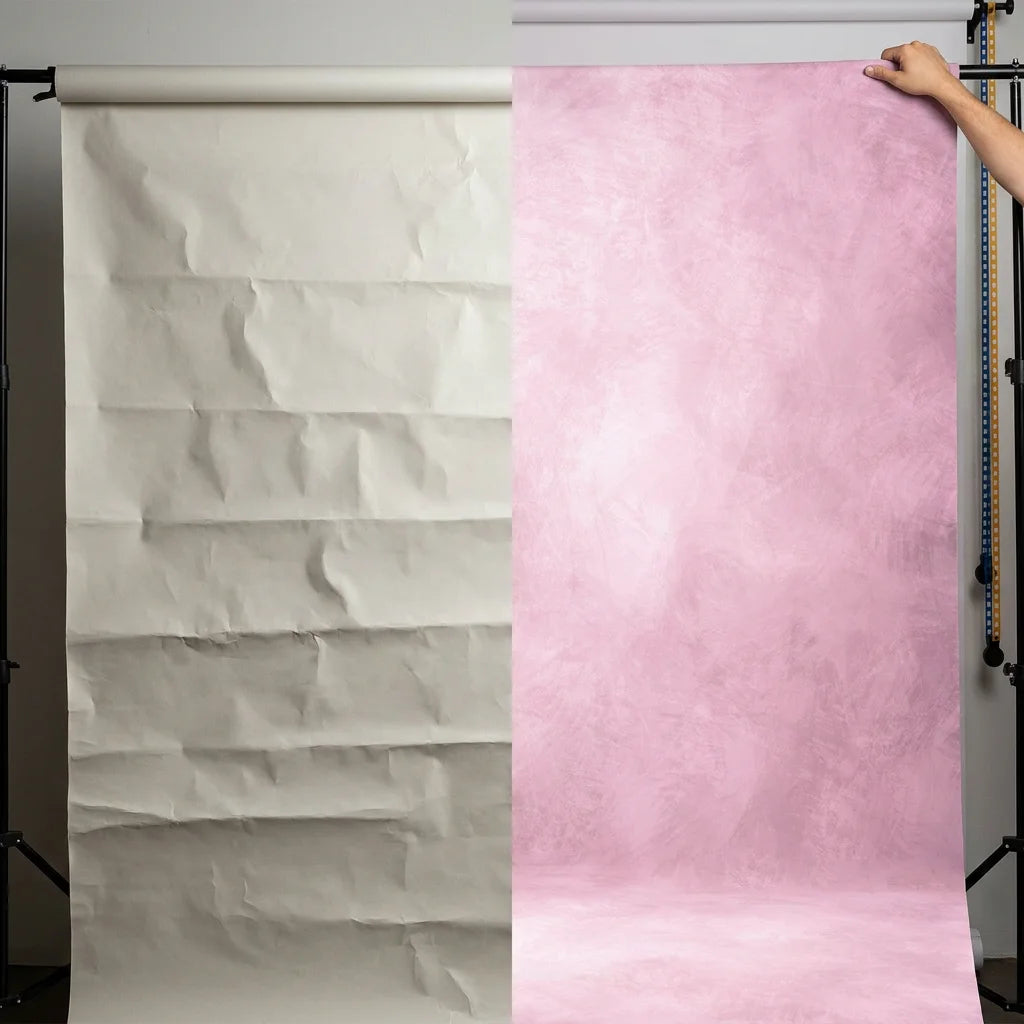 Soft Lavender Abstract Microfiber Backdrop - 8x10ft / 8x12ft Professional Studio Background
