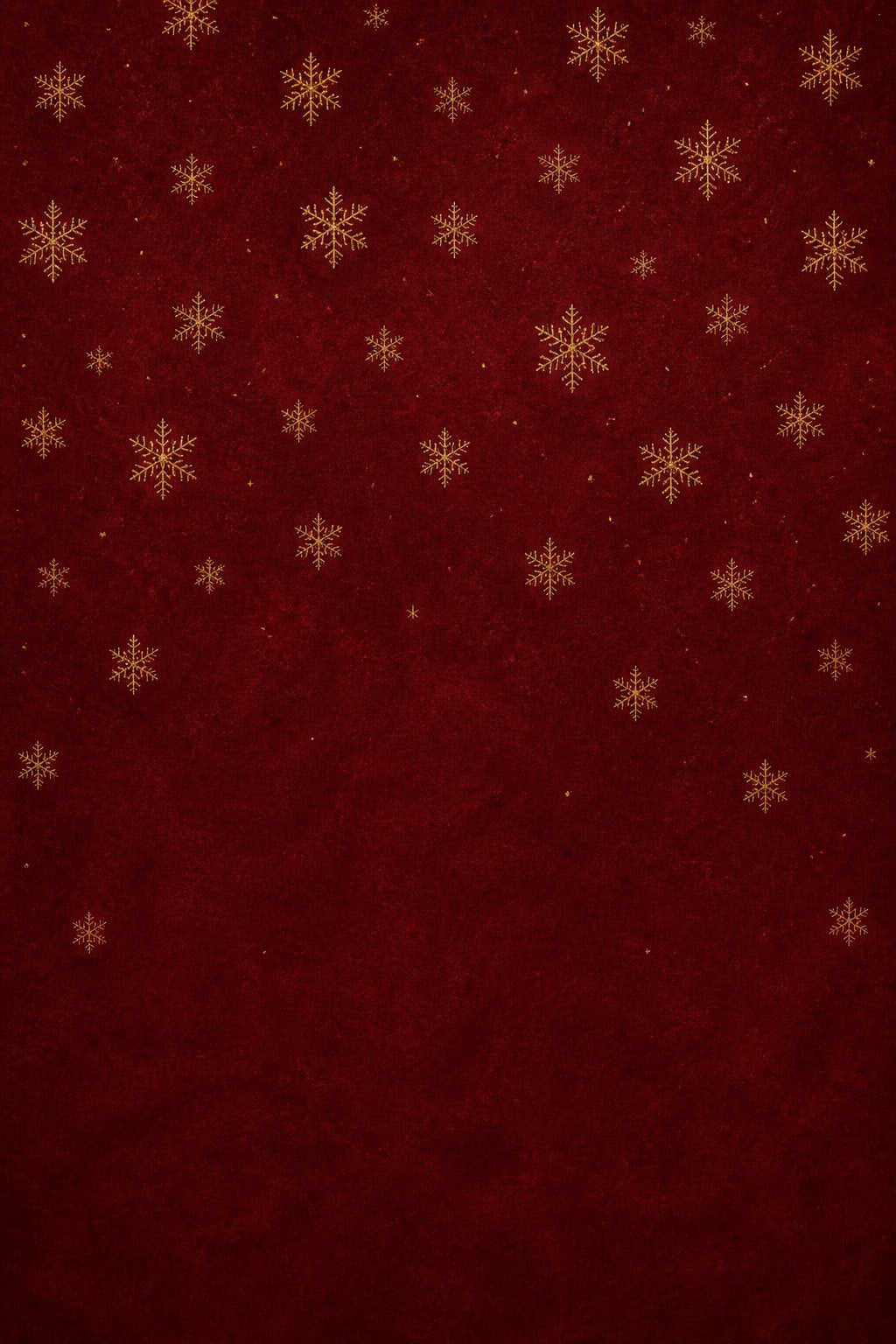 Burgundy & Gold Snowflakes Photo Backdrop - Christmas Elegant Glow | 3 Sizes - studio photography backdrop, image 2 of 5
