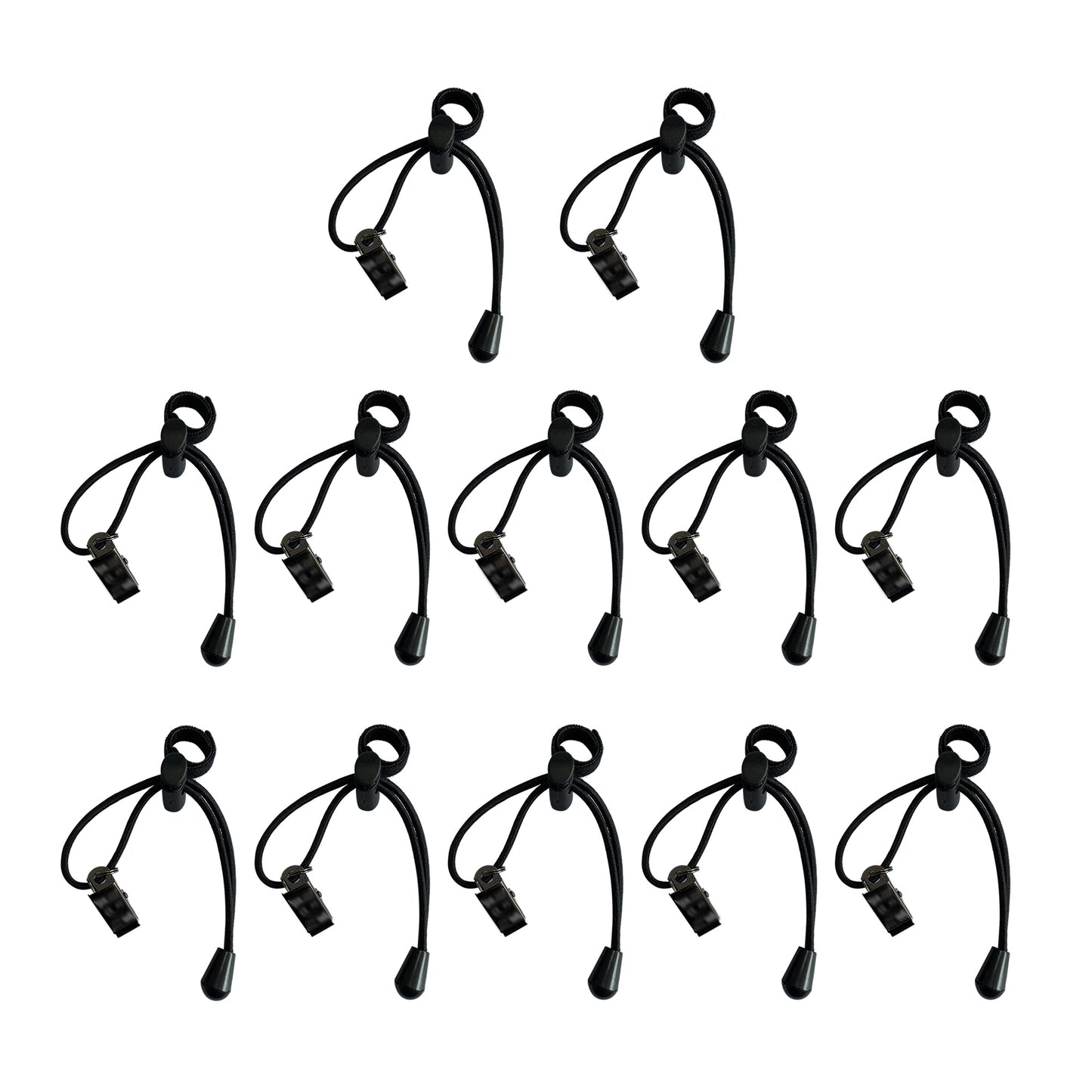 Heavy Duty Backdrop Clips (12-Pack) - Rustproof Studio Clamps