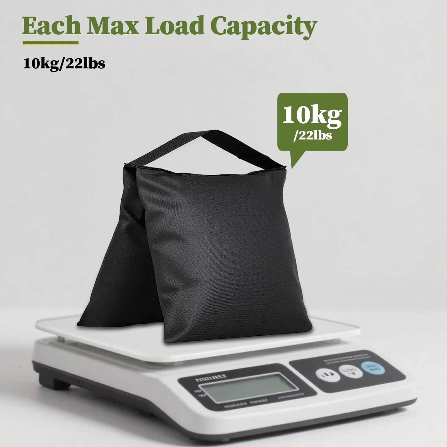 4-Pack Heavy Duty Sandbags,Multi-Use Stability for Photography Backdrop Stands